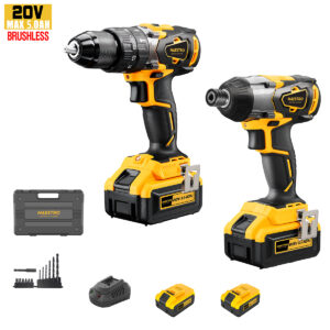 MCK-20BL KIT BRUSHLESS ΚΡΟΥΣΤΙΚΟ ΔΡΑΠΑΝΟΚΑΤΣΑΒΙΔΟ - ΠΑΛΜΙΚΟ ΚΑΤΣΑΒΙΔΙ (ΛΙΘΙΟΥ 20V - 2X5 Ah)