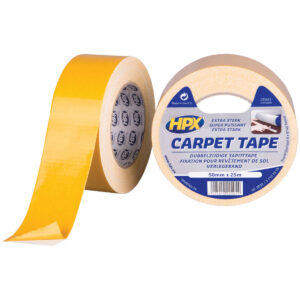 CT5025 ΔΙΑΦΑΝΗ ΤΑΙΝΙΑ ΔΙΠΛΗΣ ΟΨΗΣ ΜΕ ΠΛΕΓΜΑ (50MM X 25MT)