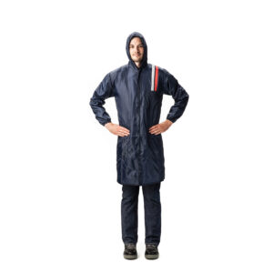 SCB8005 POLYTEC COAT ΤΖΑΚΕΤ ΠΡΟΣΤΑΣΙΑΣ ΒΑΦΗΣ ΜΕ ΚΟΥΚΟΥΛΑ, ΜΑΚΡΥ, ΕΠΑΝ/ΜΕΝΟ - XXL (ΜΠΛΕ)