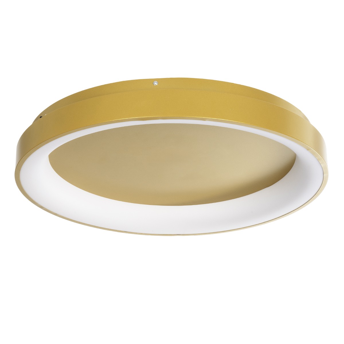 GLOBOSTAR® SALEM 61239 Μοντέρνο Φωτιστικό Οροφής LED 105W 12075lm 120° AC 220-240V IP20 Ρυθμιζόμενο Λευκό CCT με Χειριστήριο από 2700K έως 6000K Dimmable - Lumileds SMD Chip - Χρυσό - Μ60 x Π60 x Υ9.5cm - 3 Χρόνια Εγγύηση - Image 2