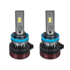 GloboStar® 82084 H8 HL Line KIT Βασικού Φωτισμού Αυτοκινήτου & Φορτηγού 3rd Generation Can-Bus Extreme Series LED CREE CXB COB 60W/120W 10000lm/20000lm DC 12V Αδιάβροχο IP67 Ψυχρό Λευκό 6000K