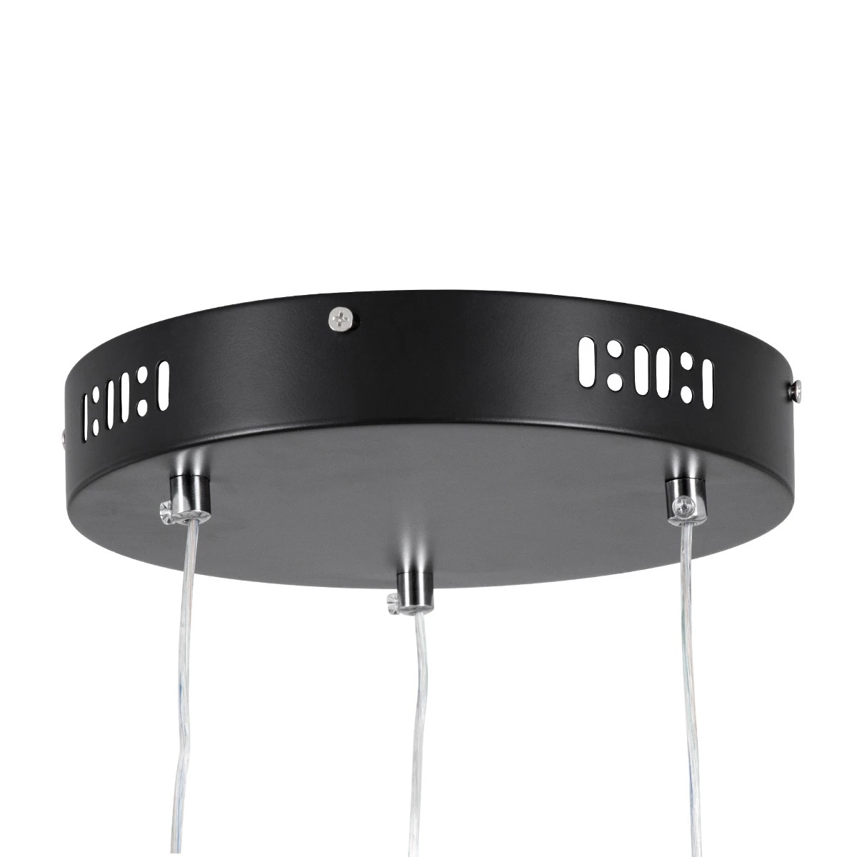 kelvo® DIAMOND KLV-101-0245 Κρεμαστό Φωτιστικό Οροφής LED 150W 15000lm 180° AC 220-240V IP20 Ρυθμιζόμενο Λευκό CCT με Χειριστήριο από 2700K έως 6000K Dimmable - Lumileds SMD Chip - Μαύρο Ματ - Μ170 x Π170 x Υ60cm - 3 Χρόνια Εγγύηση - Image 7