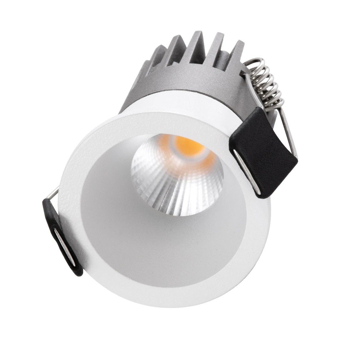 kelvo® DOT KLV-101-0301 Χωνευτό Φωτιστικό Downlight Σποτ LED 5W 625lm 38° AC 220-240V IP20 Θερμό Λευκό 2700K - Bridgelux COB Chip & TÜV SÜD Driver - Λευκό Ματ - Μ4 x Π4 x Υ5.9cm / Q3.5cm - 5 Χρόνια Εγγύηση - Image 3