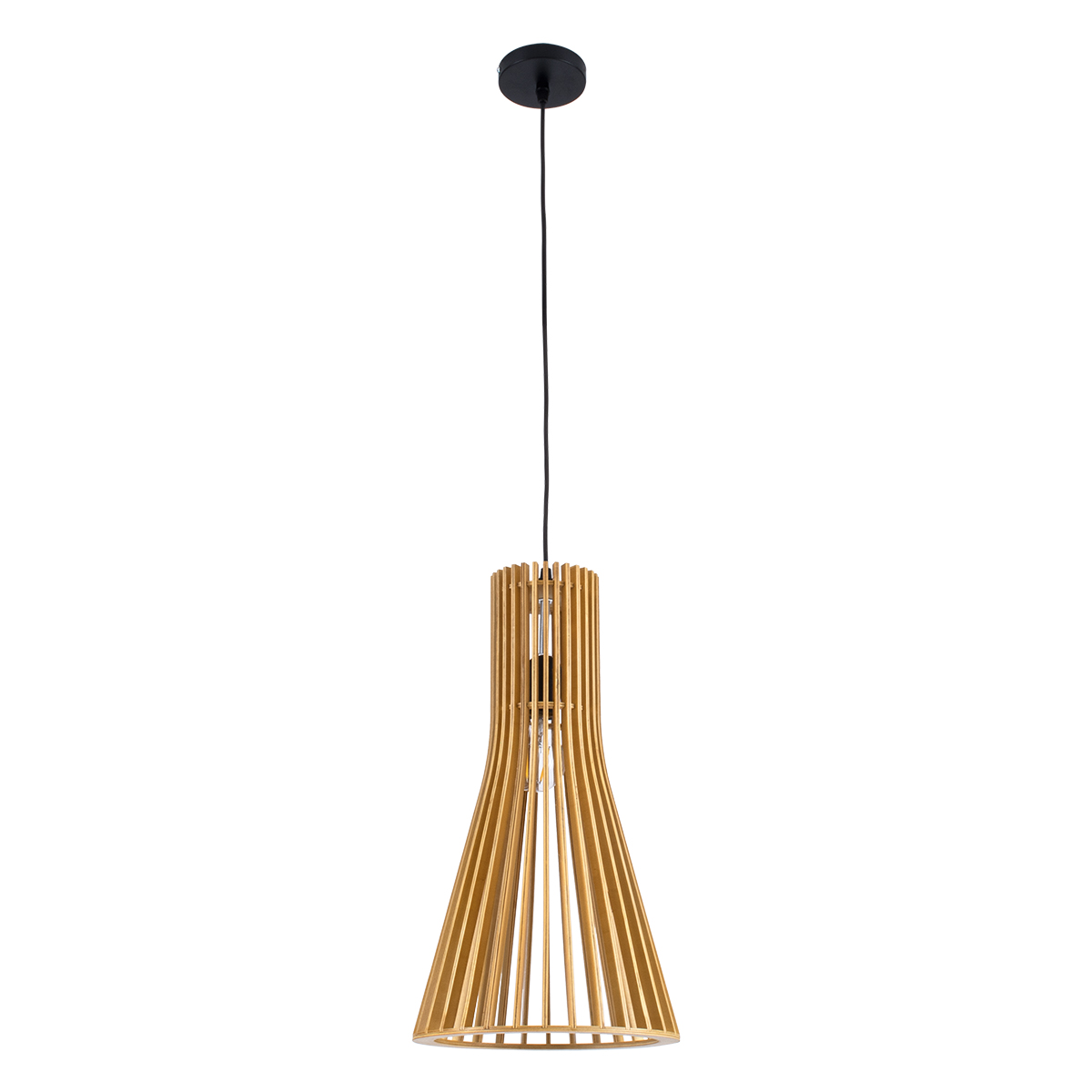 GLOBOSTAR® SCANDINAVIA 01700 Boho Κρεμαστό Φωτιστικό Οροφής με Ντουί 1 x E27 AC 220-240V IP20 - Μπεζ - Μ25 x Π25 x Υ45cm - Image 4