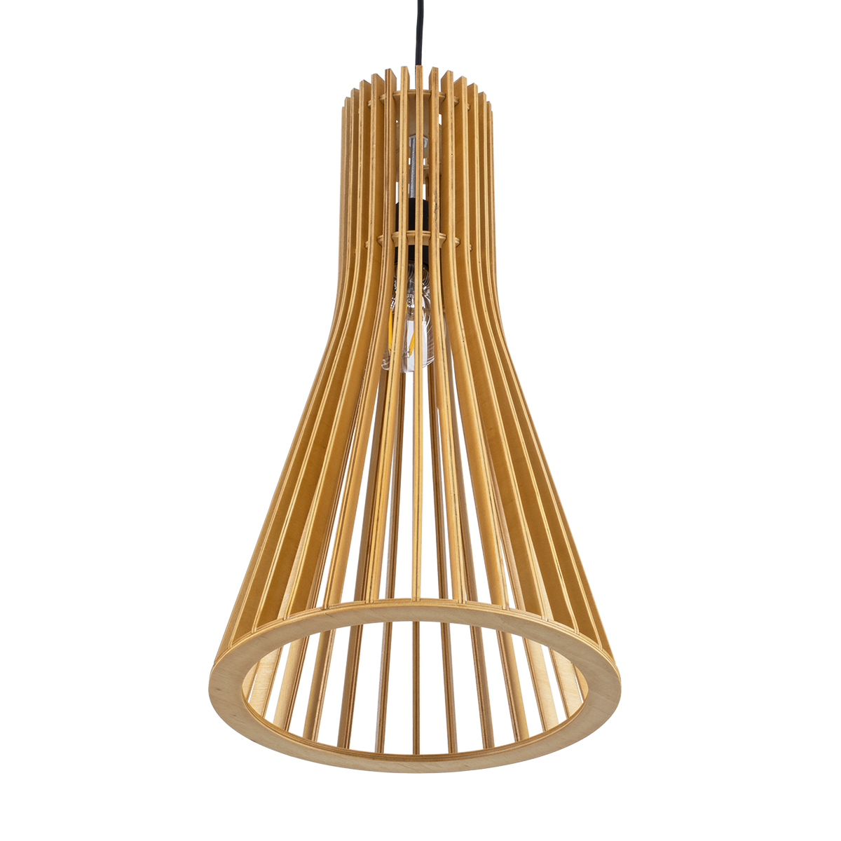 GLOBOSTAR® SCANDINAVIA 01700 Boho Κρεμαστό Φωτιστικό Οροφής με Ντουί 1 x E27 AC 220-240V IP20 - Μπεζ - Μ25 x Π25 x Υ45cm - Image 6