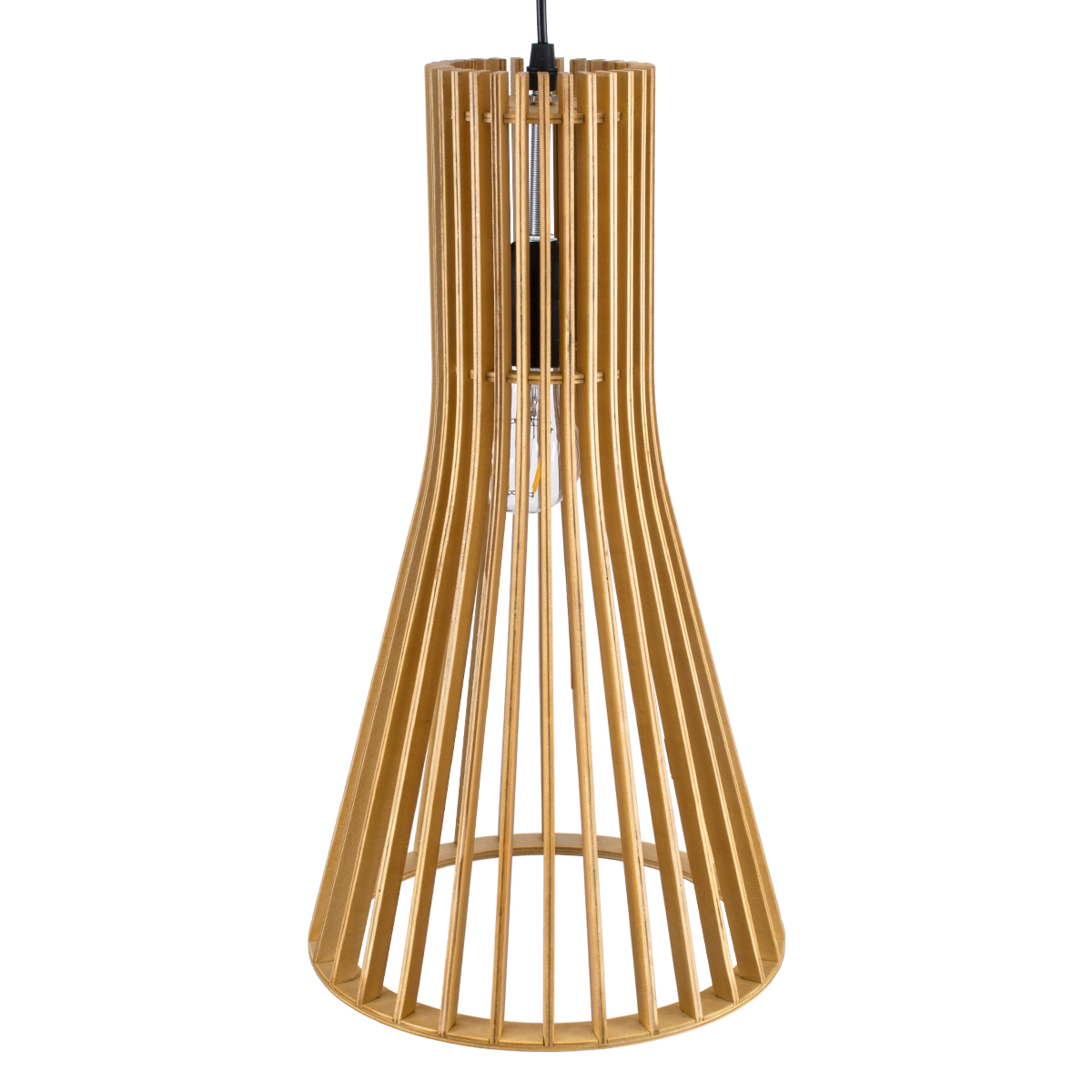 GLOBOSTAR® SCANDINAVIA 01700 Boho Κρεμαστό Φωτιστικό Οροφής με Ντουί 1 x E27 AC 220-240V IP20 - Μπεζ - Μ25 x Π25 x Υ45cm - Image 7