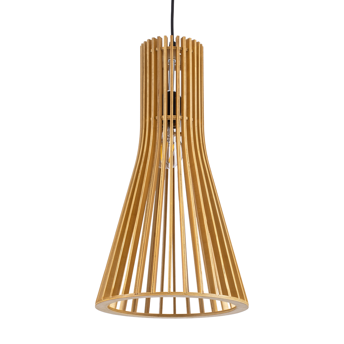 GLOBOSTAR® SCANDINAVIA 01700 Boho Κρεμαστό Φωτιστικό Οροφής με Ντουί 1 x E27 AC 220-240V IP20 - Μπεζ - Μ25 x Π25 x Υ45cm - Image 2