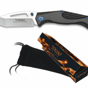 ΣΟΥΓΙΑΣ TOKISU pocket knife. Carbon. Blade: 9 cm