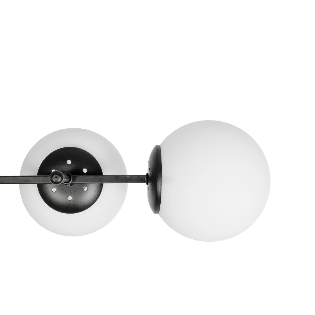 GLOBOSTAR® GLOBUS 203-0104 Μοντέρνο Φωτιστικό Οροφής με Ντουί 4 x E27 AC 220-240V IP20 - Λευκό & Μαύρο - Μ70 x Π34 x Υ15cm - Image 7