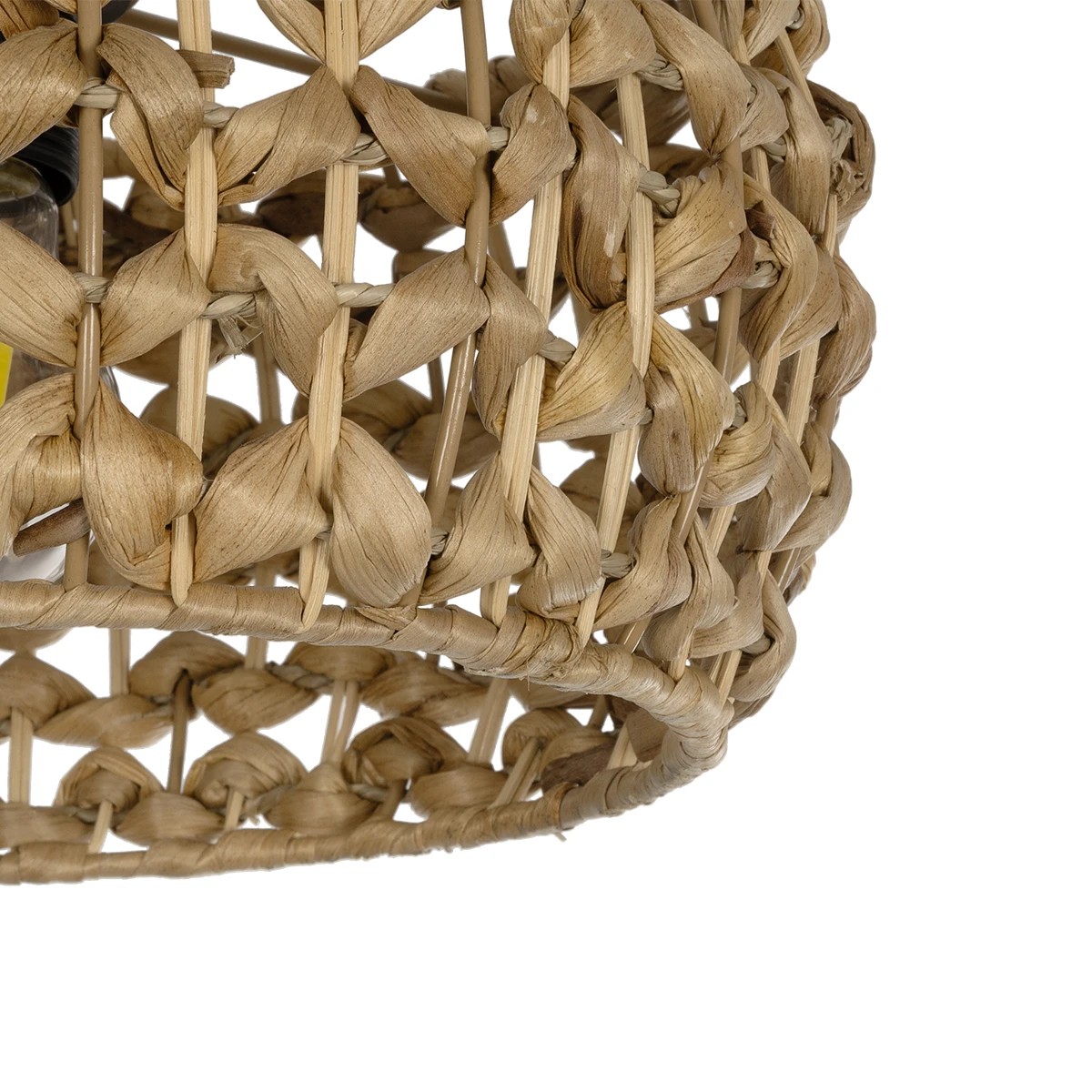 GLOBOSTAR® SAND 204-0159 Boho Κρεμαστό Φωτιστικό Οροφής με Ντουί 1 x E27 AC 220-240V IP20 - Καφέ - Μ30 x Π30 x Υ18cm - Image 8