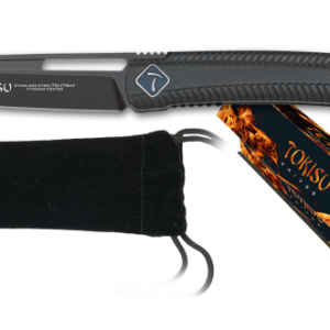 ΣΟΥΓΙΑΣ TOKISU pocket knife. Ebony. Ball bearing Bl.8cm,25289