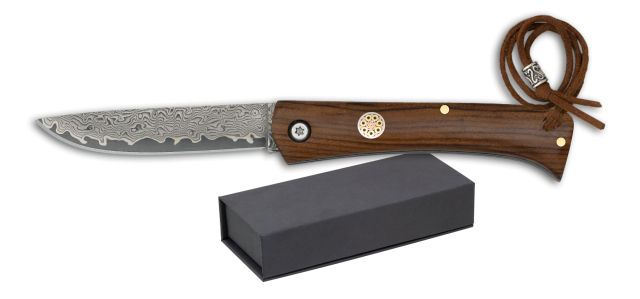 ΣΟΥΓΙΑΣ ALBAINOX, Damask pocket knife. Magnetic box. Bl.7cm, 25294
