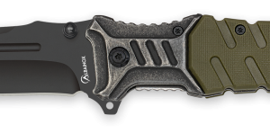 ΣΟΥΓΙΑΣ ALBAINOX,Tactical pocket knife. Seel/Green ABS, 25312