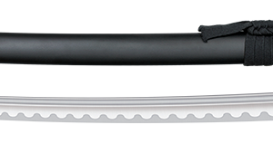 ΣΠΑΘΙ TOKISU "Yokimura" katana, Rubber handle