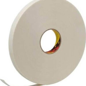 3M 9508W Αυτοκόλλητη Αφρώδης Ταινία Διπλής Όψης Λευκή (12mmx66m)