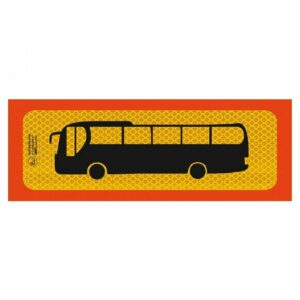 3M Ανακλαστική Πινακίδα 'Λεωφορείο' 50x20cm 3.851-340