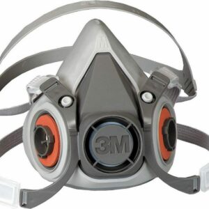 3M Μάσκα Μισού Προσώπου χωρίς Φίλτρα 6200  Γκρι