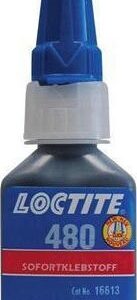 480 Loctite Instant Adhesive Ανθεκτική σε Κρούσεις Μαύρη 20gr
