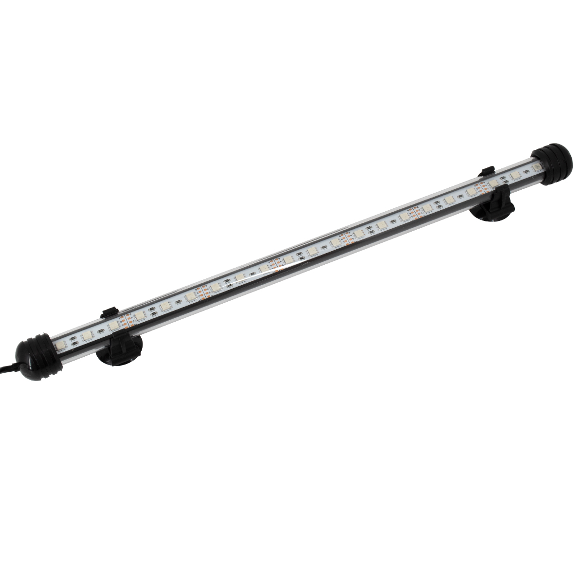 GLOBOSTAR® AQUARIUS 79672 Φωτιστικό Ενυδρείου με IR Ασύρματο Χειριστήριο LED 4W 200lm 180° AC 220-240V Αδιάβροχο IP68 Πολύχρωμο RGB Dimmable - Sanan SMD Chip - Μαύρο - Μ38 x Π2.5 x Υ2.5cm - 2 Χρόνια Εγγύηση - Image 2