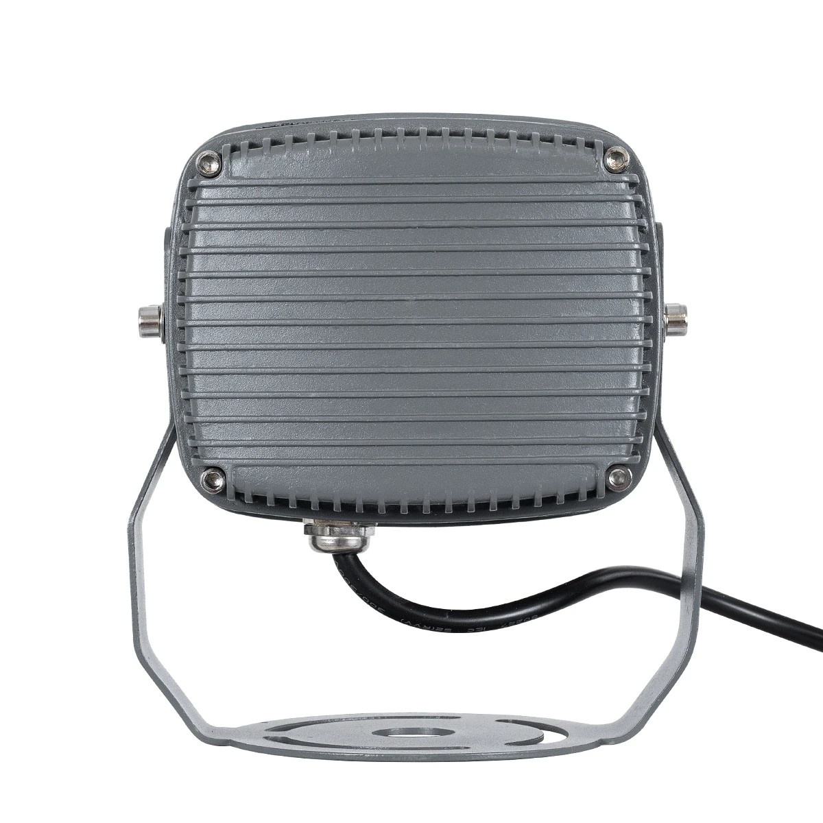 GLOBOSTAR® FLOODXENA 90121 Προβολέας Σποτ Wall Washer LED 12W 1320lm 10° AC 220-240V Αδιάβροχο IP65 Θερμό Λευκό 2700K - Bridgelux SMD Chip - Γκρι Ανθρακί - Μ13.5 x Π11.5 x Υ15cm - 3 Χρόνια Εγγύηση - Image 5