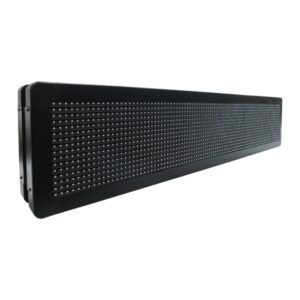 GLOBOSTAR® DISPLAY 90305 Κυλιόμενη Ψηφιακή Επιγραφή P10 Διπλής Όψης LED AC 220-240V Αδιάβροχο IP65 RGB - WiFi Control μέσω FK APP - Αισθητήρας Θερμοκρασίας & Υγρασίας - Μ104 x Π12 x Υ20cm - 2 Χρόνια Εγγύηση