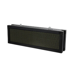 GLOBOSTAR® DISPLAY 90316 Κυλιόμενη Ψηφιακή Επιγραφή Διπλής Όψης 64x16cm P10 64x16 Pixel LED 100W AC 220-240V Αδιάβροχο IP65 Ψυχρό Λευκό 6000K - WiFi Control μέσω FK APP - Αισθητήρας Θερμοκρασίας & Υγρασίας - Μ70.5 x Π11 x Υ22.5cm - 2 Χρόνια Εγγύηση