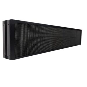 GLOBOSTAR® DISPLAY 90330 Κυλιόμενη Ψηφιακή Επιγραφή Διπλής Όψης 160x32cm P10 160x32 Pixel LED 500W AC 220-240V Αδιάβροχο IP65 Ψυχρό Λευκό 6000K - WiFi Control μέσω FK APP - Αισθητήρας Θερμοκρασίας & Υγρασίας - Μ168 x Π12 x Υ40cm - 2 Χρόνια Εγγύηση