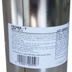 Alchimica Primer-T Αστάρι Πρόσφυσης 1Σ Κατάλληλο για Γυαλί 1lt