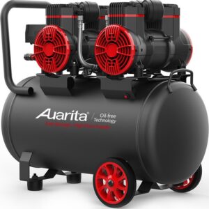 Auarita 501-1450X2-50 Μονοφασικό Κομπρεσέρ Αέρος με Ισχυ 4hp και Αεροφυλάκιο 50lt