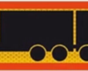 Auto Gs Πινακίδα Φορτηγού 125x20cm Π.3m.104 Γίγας