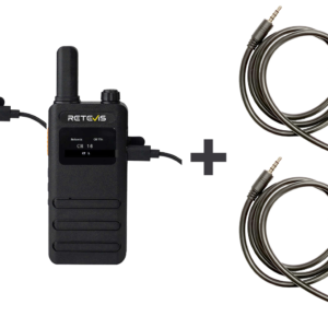 ΠΟΜΠΟΔΕΚΤΗΣ RETEVIS B63S, PMR16 + 2x M51-B63S EARMOR