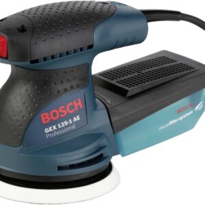 Bosch GEX 125-1 AE Professional Έκκεντρο Τριβείο 125mm Ρεύματος 250W με Ρύθμιση Ταχύτητας και με Σύστημα Αναρρόφησης