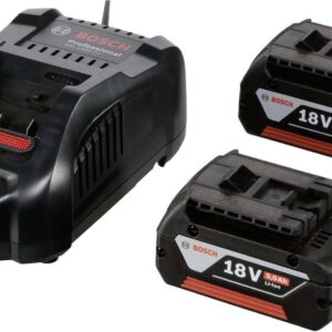 Bosch Σετ 2 Μπαταριών Εργαλείου 18V Χωρητικότητας 2Ah με Φορτιστή GBA