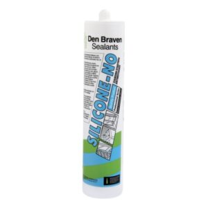 Bostik Den Braven Silicone-NΟ+SAN Σφραγιστική Σιλικόνη Αντιμουχλική Λευκή 600ml
