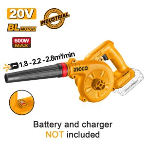 Φυσητήρας Μπαταρίας 20V Li-Ion SOLO 3 θέσεων (#CABLI2068)