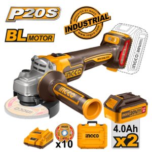 Γωνιακός Τροχός Μπαταρίας 115mm 20V Li-Ion (#CAGLI211542)