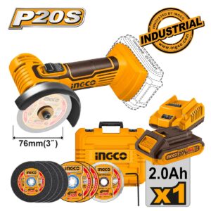 Μίνι Τροχός Κοπής Μπαταρίας 76mm 20V Li-Ion (#CAGLI76012)