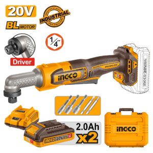Παλμικό Γωνιακό Κατσαβίδι 1/4" Hex Μπαταρίας 20V Li-Ion 80Nm (#CAIRLI208E)