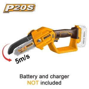 Μίνι Αλυσοπρίονο Μπαταρίας 20V Li-Ion με 5"/12.7cm Λάμα SOLO (#CGSLI2058)