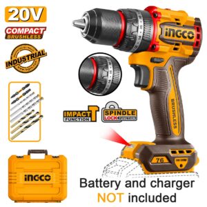 Κρουστικό Δραπανοκατσάβιδο Compact Μπαταρίας 20V Li-Ion 76Nm SOLO (Χωρίς Μπαταρία και Φορτιστή) (#CIDLI207686E-S)
