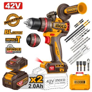 Κρουστικό Δραπανοκατσάβιδο Compact Μπαταρίας 42V Li-Ion 99Nm (#CIDLI429982E)