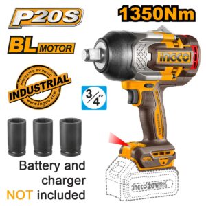Κρουστικό Μπουλονόκλειδο Μπαταρίας 20V Li-Ion SOLO 1350-1900Nm (#CIWLI201351)