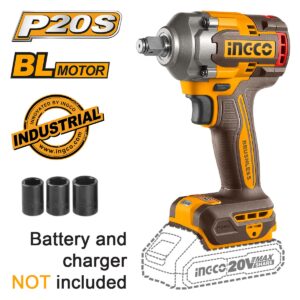 Μπουλονόκλειδο Κρουστικό Μπαταρίας 20V Li-Ion SOLO 400-550Nm (#CIWLI20401)