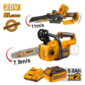 Μίνι Αλυσοπρίονο + Αλυσοπρίονο Μπαταρίας 20V Li-Ion Σετ 2 τεμ. (#COSLI240788E)
