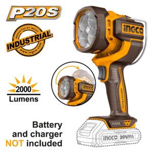 Προβολέας Εργασίας 20V Li-Ion SOLO 800-1400-2000 lumens (#CWLI2088)