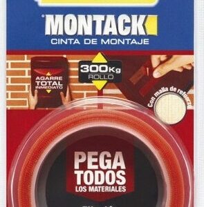 Ceys Montack Αυτοκόλλητη Ταινία Διπλής Όψης Κόκκινη 19mmx2.5m