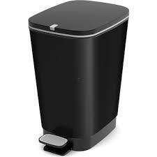 Curver Chic Bin Κάδος Απορριμμάτων Πλαστικός Μαύρος 50lt 26.21167