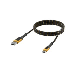 DEWALT USB 2.0 Cable USB-C male - USB-A / USB-C Μαύρο 3m (#1311349DWG)