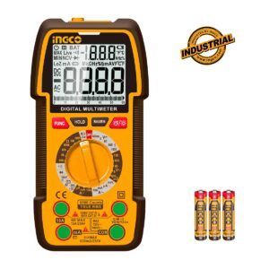 Ψηφιακό Πολύμετρο 1000V True RMS με Μέτρηση AC/DC/ Αντίστασης/ Χωρητικότητας/ Συχνότητας/ Kύκλος λειτουργίας/ NCV (#DM310002)