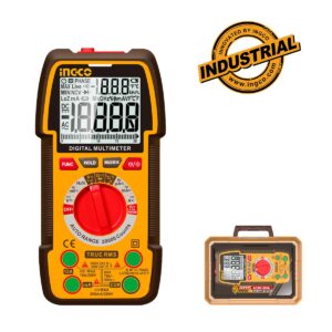 Ψηφιακό Πολύμετρο 1000V True RMS με Μέτρηση AC/DC/ Αντίστασης/ Χωρητικότητας/ Συχνότητας/ Kύκλος λειτουργίας/ Θερμοκρασίας/ NCV/ Φάσης (#DM410003)